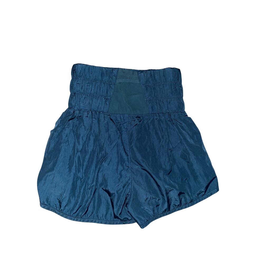 Free People Movements The Way Home high waist teal lined shorts ladies XS
